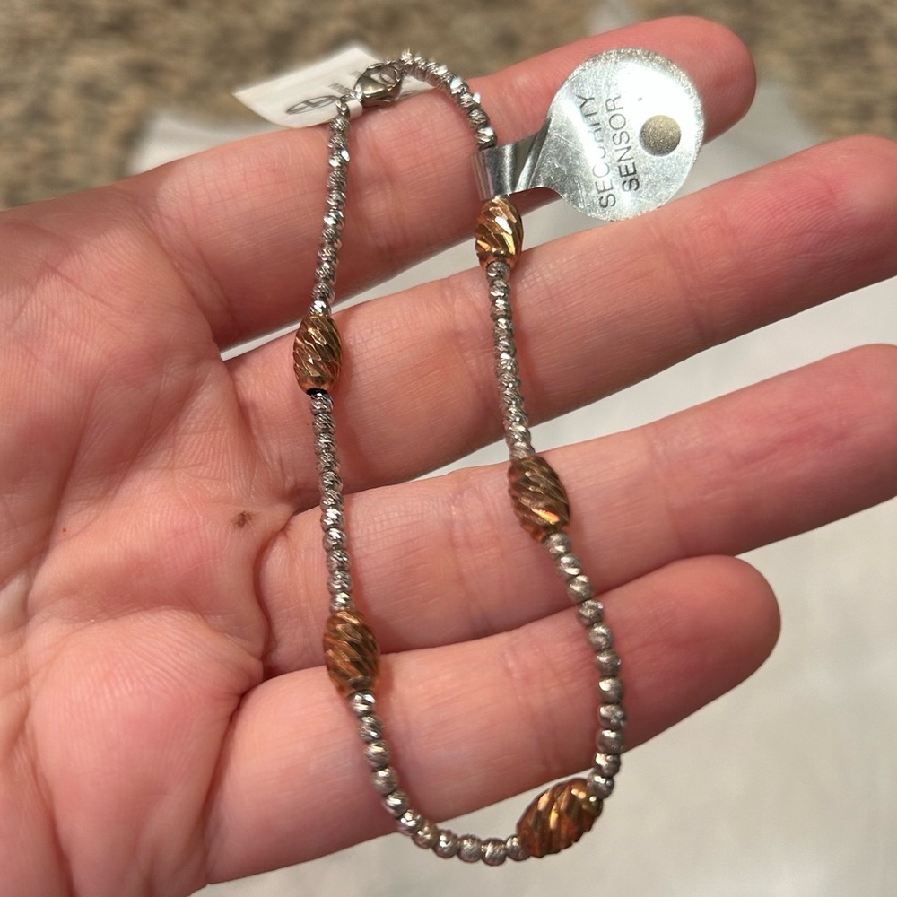 NWT Giani Bernini 18K Rose Gold Over Sterling Silver Bracelet! - Picture 3 of 5